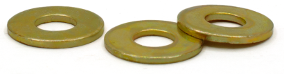 USS, FLAT WASHER, ZINC, YELLOW