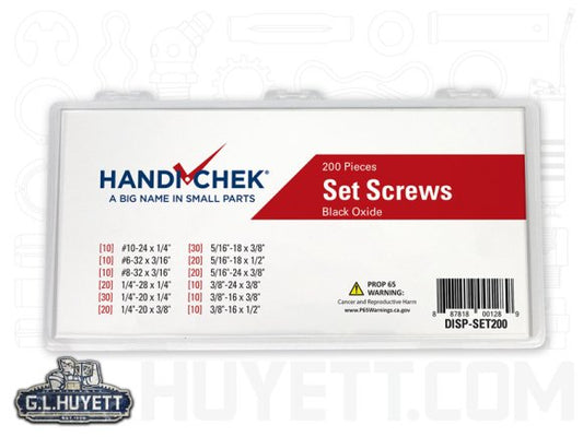 SELF DRILLING, TAPPING, SCREW, ASSORTMENT, 253 PIECE, HANDI-CHEK VERSION