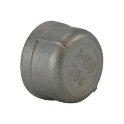 304, STAINLESS STEEL, CAP