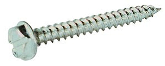 zinc,
WASHER HEAD,
TAPPING SCREW,
SLOTTED

HEX