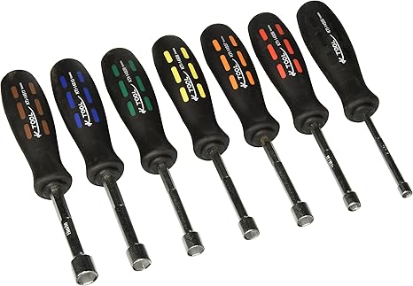 K TOOL 7PC METRIC NUT DRIVER SET