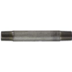 1/4" X 12" 304 SS NIPPLE