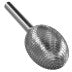 CARBIDE BURR, DOUBLE CUT, OVAL