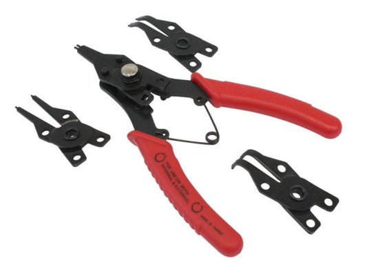 PLIERS CONVERTIBLE SET EFFECTIVE RANGE 3/8 TO 2 (10 mm TO 50 mm) MULTIPLE TIPS: STRAIGHT, 45 DEGREES, AND 90 DEGREES