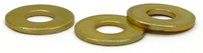  USS, FLAT WASHER, ZINC, YELLOW