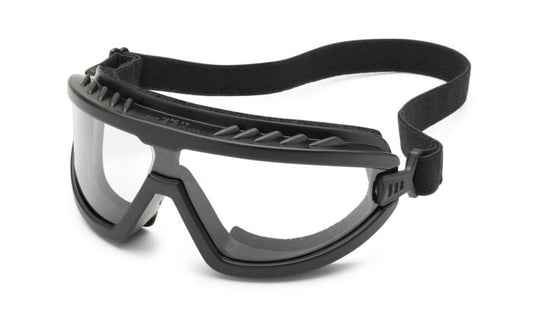 SAFETY GOGGLES, FOAM-LINED, CLEAR, ANTI-FOG